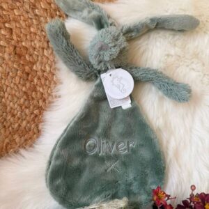 Happy Horse Rabbit Richie knuffeldoekje met naam