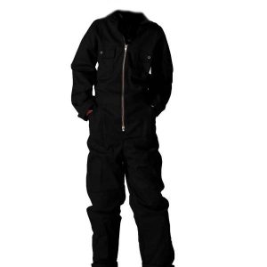 Borduurservice Van Miran Kinderoverall -- Zwart
