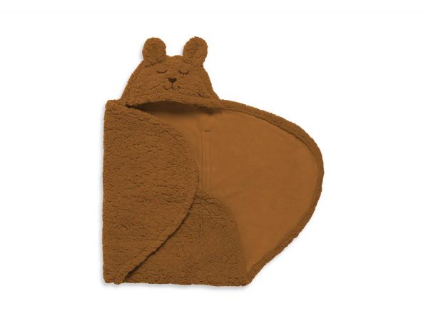 Jollein Wikkeldeken Bunny - Caramel 2