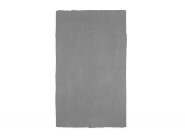 Jollein deken gebreid - stone grey 3