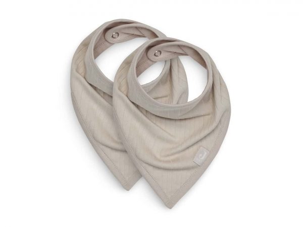 Jollein Slab bandana Basic stripe - nougat 1