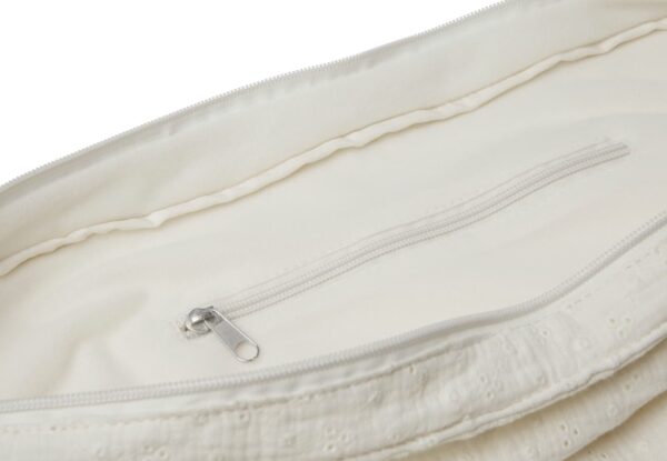 Jollein Shopper Embroidery Ivory 1