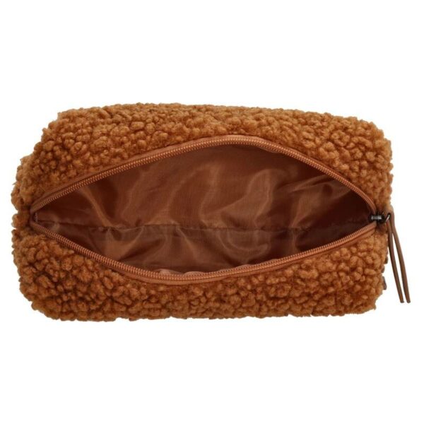 Beagles Etui Navarra Teddy met naam geborduurd - in camel 3