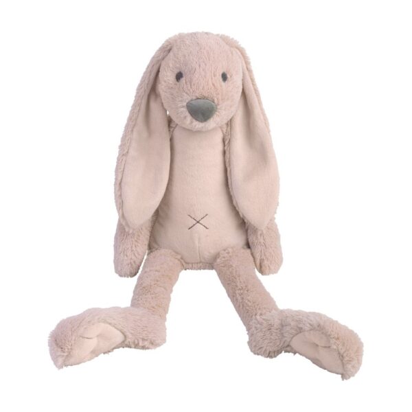 Happy Horse konijn Richie met naam geborduurd - 58 cm oudroze