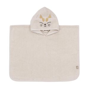 Jollein Badponcho Charlie met naam geborduurd 1