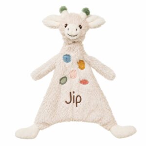 Happy Horse knuffeldoekje Giraffe Gizzy met naam geborduurd 1